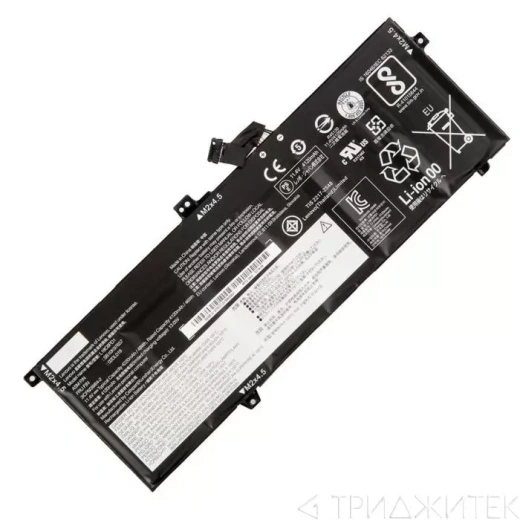 Аккумулятор для Lenovo ThinkPad X390, X390-20q, (l18c6pd1), 4220mAh, 11.40V
