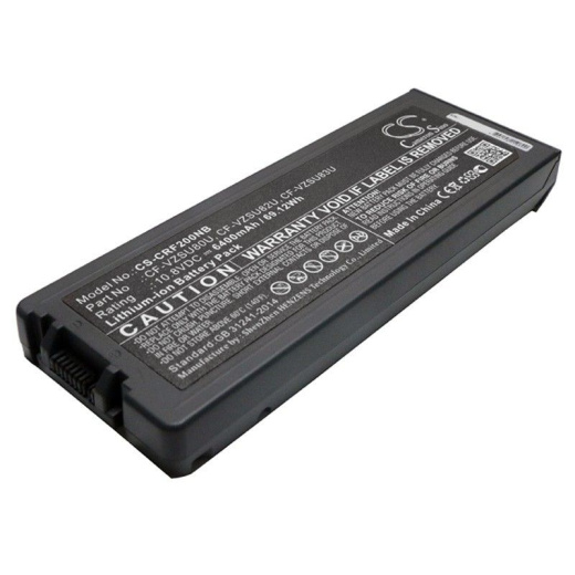 Аккумулятор CameronSino CS-CRF200NB для ноутбука Panasonic Toughbook CF-C2, 10.8В, 6400 мАч, 69.12 Вт, Li-ion, серый
