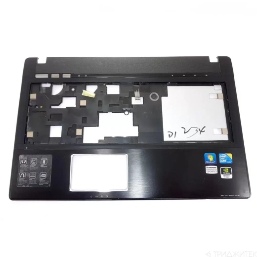 Верхняя часть корпуса (палмрест) для ноутбука Lenovo G565, G560, б.у.