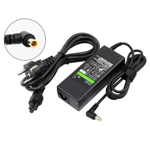 Блок питания (зарядное) для ноутбука Sony 19.5В, 4.7А, 6.5x4.4мм (Vixion)