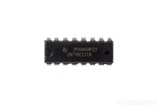 ШИМ-контроллер 74HC191N SOT-38-4