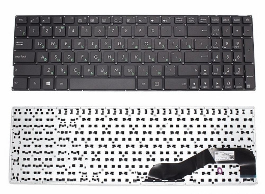Клавиатура для ноутбука Asus X540 Черная