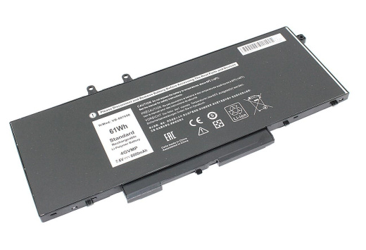 Аккумуляторная батарея для ноутбука Dell Latitude 5400, 5401, 5500 (01AV421) 7.6V 8000mAh OEM