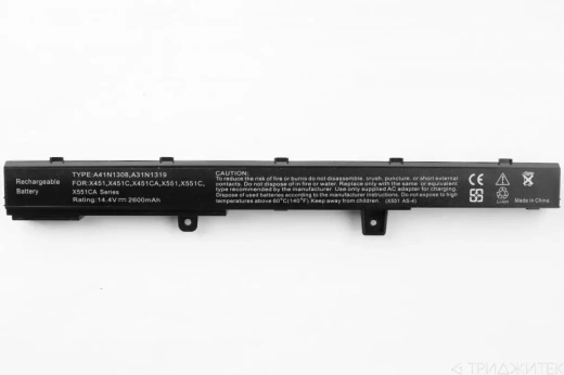 Аккумулятор (батарея) для ноутбука Asus X551, X551CA, X551C, X551M, 11.25В