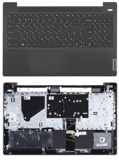 Клавиатура для ноутбука Lenovo IdeaPad 5-15 топкейс светло-серый