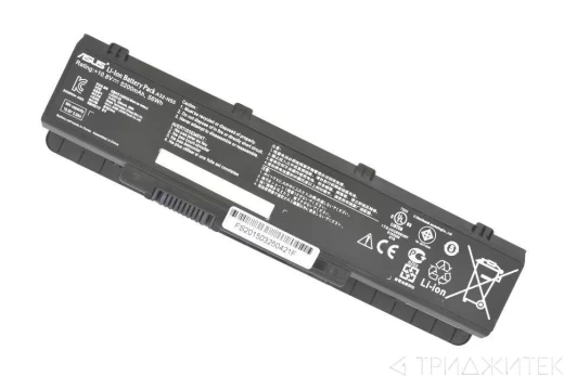 Аккумулятор (акб, батарея) A32-N55 для ноутбука Asus N45, N55, N75 10.8 В, 4400 мАч (оригинал)
