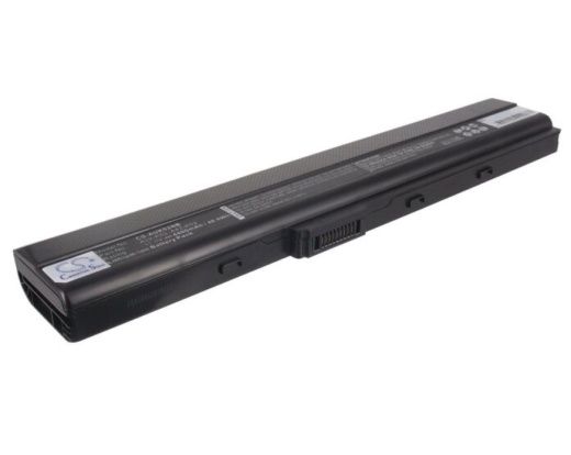 Аккумулятор CameronSino CS-AUK52NB для ноутбука Asus 52JC, A40J, 11.1В, 4400 мАч, Li-ion, черный