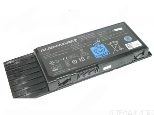 Аккумулятор для ноутбука Dell Alienware M17X R3, M17X R4, (BTYVOY1), 90Втч, 8100 мАч, 11.1В (оригинал)