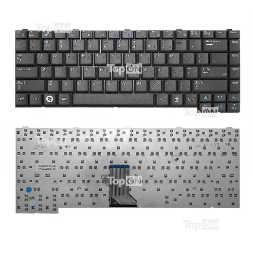 Клавиатура для ноутбука Samsung R403, R408, R410, R410P, R440, R453, R455, R458, R460, R503, R505, R508, R509 Series TOP-77215