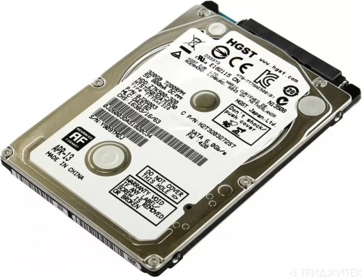 Жесткий диск HGST Travelstar Z7K500 320GB HTS725032A7E630