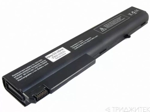 Аккумулятор (акб, батарея) HSTNN-DB06 для ноутбукa HP Compaq NX7400 11.1 В, 5200 мАч