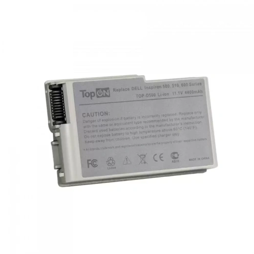 Аккумулятор (акб, батарея) TopON TOP-D500 для ноутбуков Dell 11.1 В, 4400 мАч