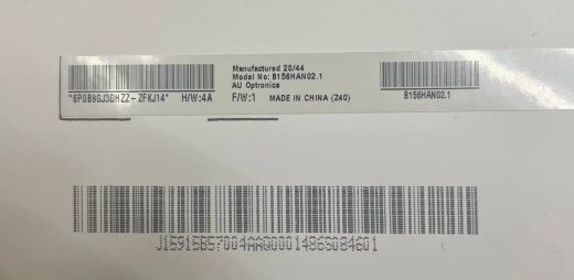 матрица для ноутбука 15,6 NT156WHM-N50