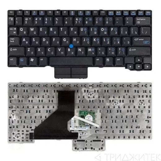 Клавиатура для ноутбука HP Compaq nc2400, nc2500, nc2510 черная