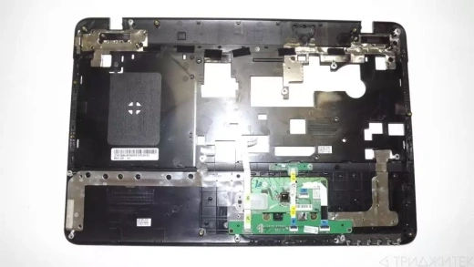 Верхняя часть корпуса (палмрест) для ноутбука Toshiba Satellite L750, Satellite L755, б.у.
