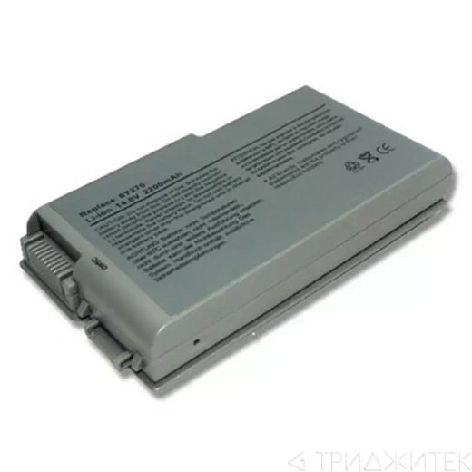 Аккумулятор (акб, батарея) PP05L для ноутбука Dell Latitude D600 3, 85 В, 4850 мАч (оригинал)