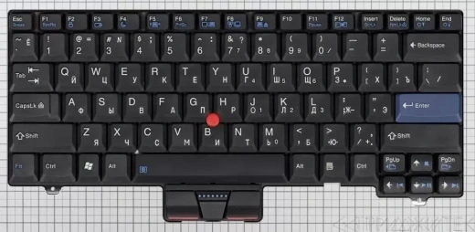 Клавиатура для ноутбука Lenovo ThinkPad SL300 SL400 SL500, черная