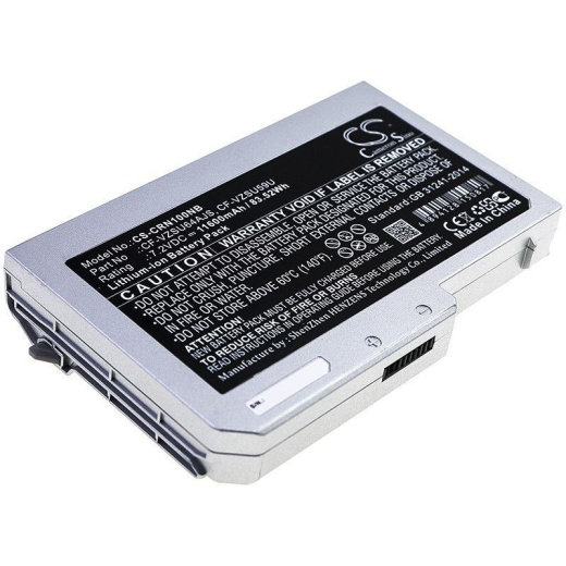 Аккумулятор CameronSino CS-CRN100NB для ноутбука Panasonic Toughbook CF-N10, 7.2В, 11600 мАч, 83.52 Вт, Li-ion, серый