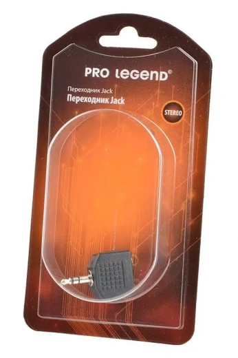 Переходник Pro Legend PL1065 Jack 3,5 mm - 2xJack 3,5 mm