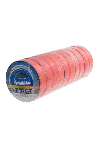 Изоляционная лента SafeLine (19 мм*20м), красная (SR10)