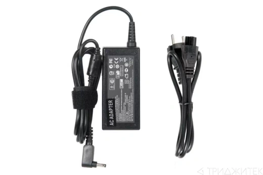 Блок питания (зарядное) для ноутбука Asus UX21, UX21 А, VivoBook F201E, F202E, Q200E, S200E, X202E, X201E, 19 В, 2.37 А, 45 Вт, 4.0x1.35
