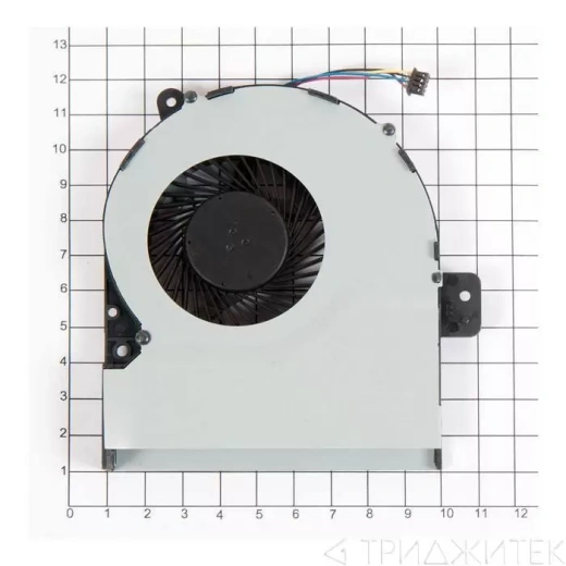Вентилятор (кулер) для ноутбука Asus X751, X751M, X751MA, X751L, X751LD, X751LB, 4pin