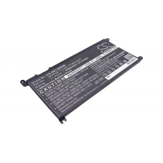 Аккумулятор CameronSino CS-DE7368NB для ноутбука Dell 14(i5-7200U/4G/128G 500G), 11.4В, 3650 мАч, 41.61 Вт, Li-ion, черный