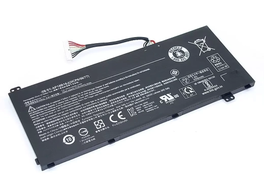 Аккумуляторная батарея для ноутбука Acer 2ICP6 (AP18B18J) 7.6V 4515 мАч (оригинал)