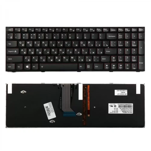 Клавиатура для ноутбука Lenovo IdeaPad Y500 Series, с подсветкой