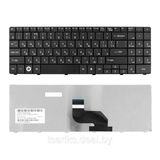 Клавиатура для ноутбука DNS A35FE, 0151280, 0151831, 0153300, MSI CR640, CX640 0KN0-XV6RU01, черная
