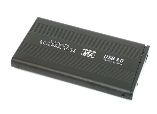 Бокс для жесткого диска 2,5" алюминиевый USB 3.0 DM-2501 черный