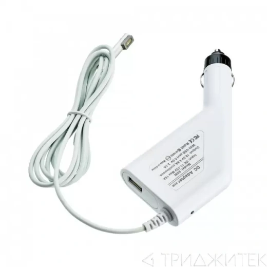 Автоадаптер Pitatel ADC-B23 для ноутбуков MacBook 18.5V 4.6A (magsafe L) 85W