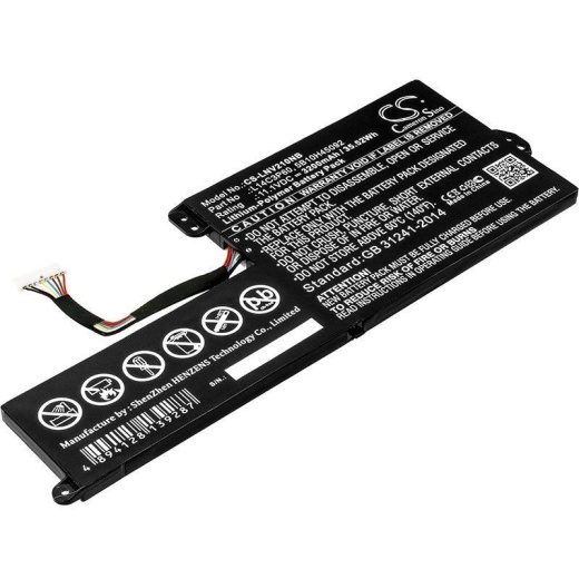 Аккумулятор CameronSino CS-LNV210NB для ноутбука Lenovo Chromebook N21, 11.1В, 3200 мАч, 35.52 Вт, Li-Polymer, черный