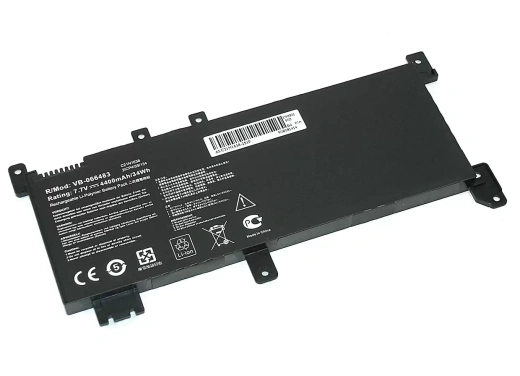 Аккумуляторная батарея для ноутбука Asus F442U A480U (C21N1638) 7, 7 В, 4400 мАч OEM