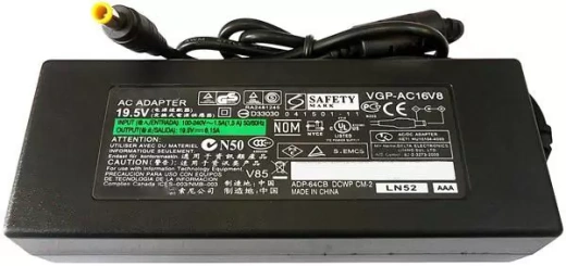 Блок питания (сетевой адаптер) для ноутбуков Sony 19,5V 6.15A 120W 6.5x4.4