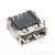 USB CON 1x4P,R/A,4.13H DIP