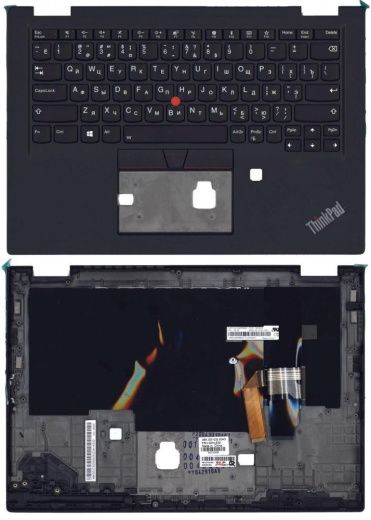 Клавиатура для ноутбука Lenovo ThinkPad X390 Yoga топкейс