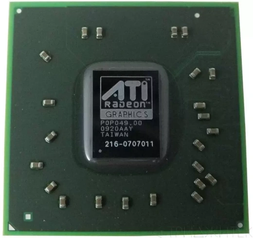 Видеочип AMD 216-0707011, код данных 10
