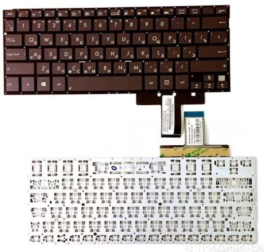 Клавиатура для ноутбука Asus TX300, черная