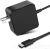 Блок питания для ноутбука Xiaomi 65W USB-C (Type-C) черный OEM