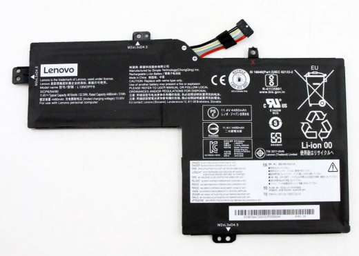 Аккумуляторная батарея для ноутбука Lenovo S540-15IWL (L18M3PF8) 11.34V 52.5Wh