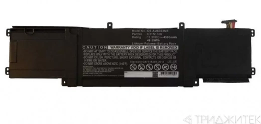 Аккумулятор (акб, батарея) C31N1306 для ноутбукa Asus Zenbook UX302 UX302LA 11.3 В, 4500 мАч (оригинал)