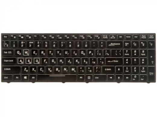 Клавиатура для ноутбука Clevo N850