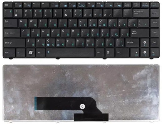 Клавиатура для ноутбука Asus K40, K40AB, K40AC, K40AD, K40AF, K40C, K40ID, K40IJ, K40IL, K40IN, K40IP