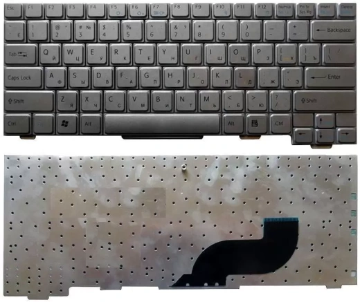 Клавиатура для ноутбука Sony Vaio VGN-TX silver