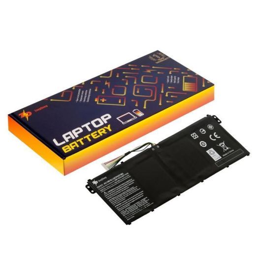 Аккумулятор (батарея) ZeepDeep Energy AC14B18J для ноутбука Acer Chromebook 13 CB5-311, Aspire E3-111, V3-111, V3-111P, ES1 series, 36.5Вт, 3200мАч, 11.4В, повышенной емкости