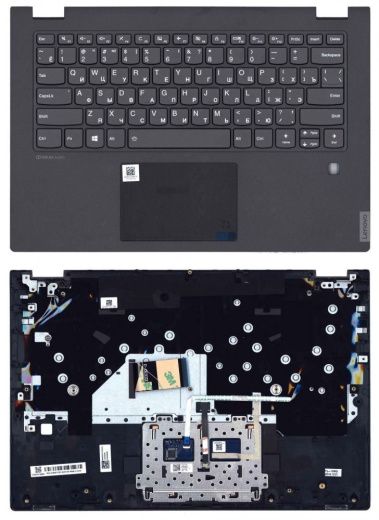 Клавиатура для ноутбука Lenovo Ideapad C340-14 топкейс черный