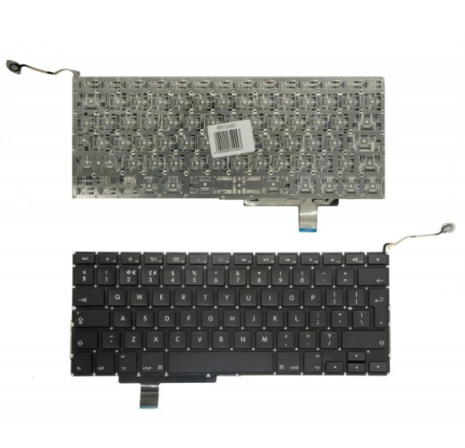 Клавиатура Apple MacBook Pro 17" A1297, Black, RU (UK)