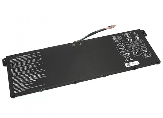 Аккумуляторная батарея для ноутбука Acer Aspire Swift 3 SF3 (AC14B7K) 15.28В 3320 мАч, оригинал, черная