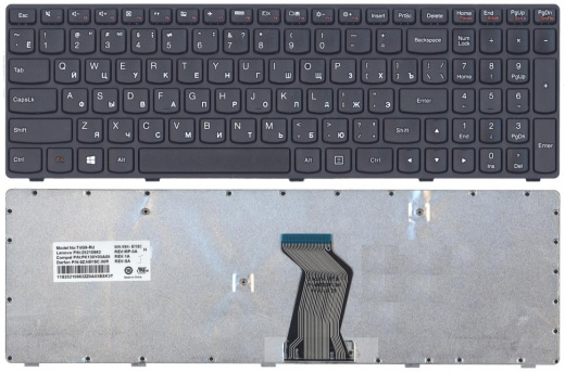 Клавиатура для ноутбука Lenovo G500 Черная
